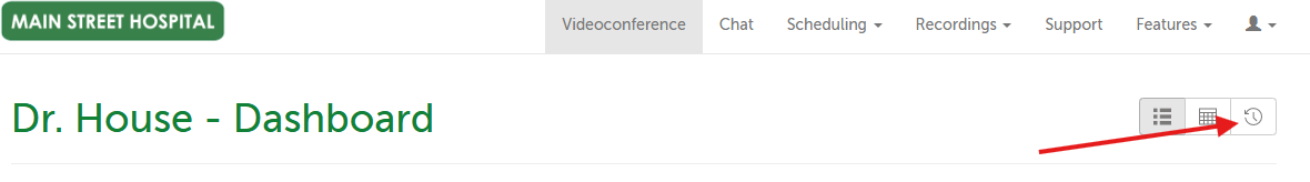 Session usage icon